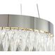 Canada LED 16 inch Chrome LED Chandelier Ceiling Light